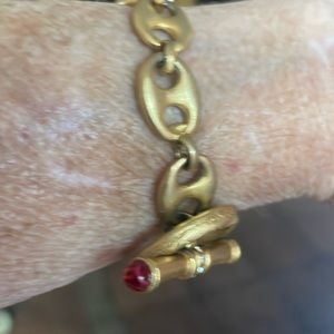 Goldtone Chain Link Bracelet